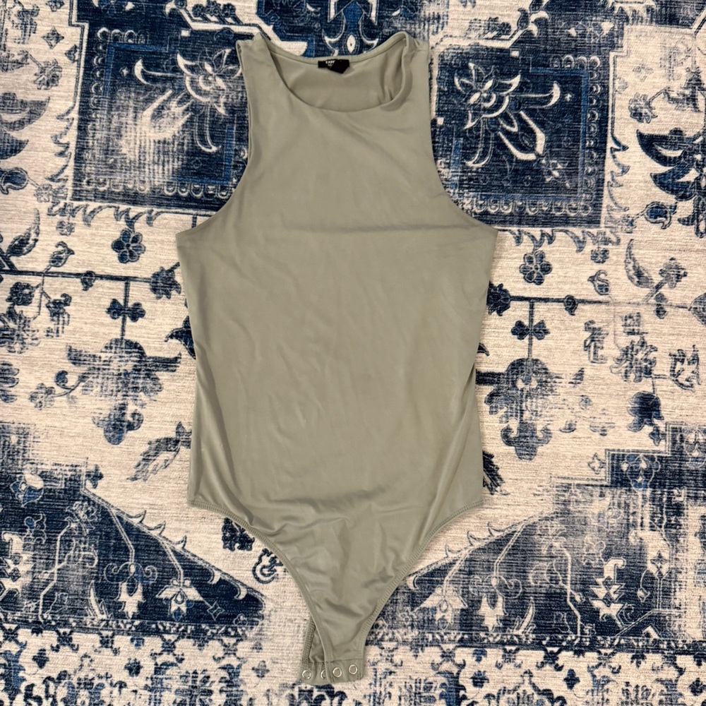 CLEAR OUT PRICE! Express Body Contour Compression High Neck Bodysuit - S - Picture 3 of 6